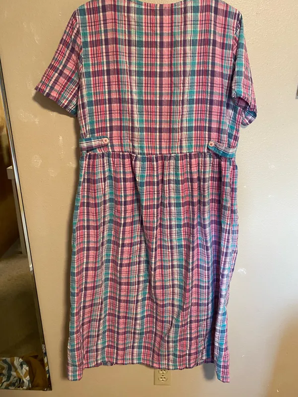 Plaid Nightgown Multiple Size XL - Image 2