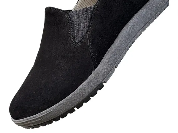 EUC Dansko Leather Laraine Nubuck Slip-On Loafers Black Size 9 - Image 5