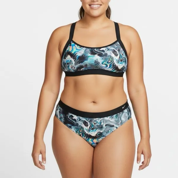 NEW Nike Boho Tribal Print BIKINI Bottom Geometric - Image 2
