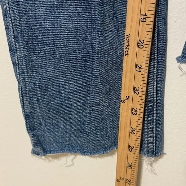 Abercrombie & Fitch The Ankle Straight Ultra High Rise Curve Love Size 26 / 2 - Image 6