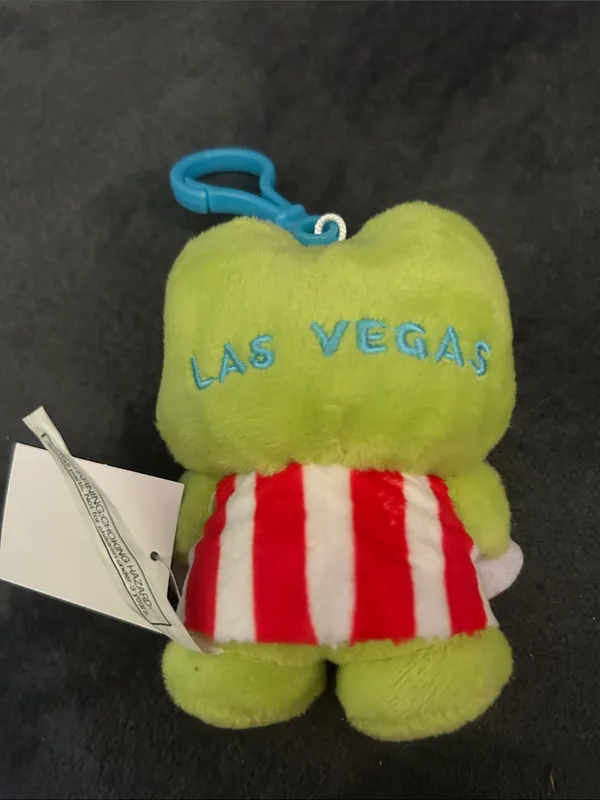Sanrio ABC Store Keroppi plush 4 w/ strap - las vegas Exclusive Edition - Image 2