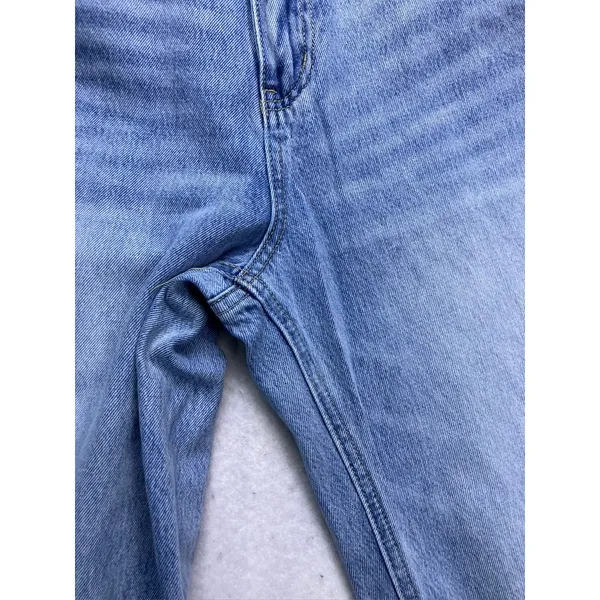 Vervet Jeans Straight Leg Women 27 Blue Distressed‎ High Rise V2473 - Image 8