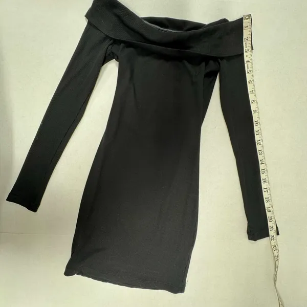 White Fox Boutique Women's‎ Black Dress - Size S. - Image 8