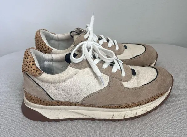 Women’s Madewell Tennis Shoes Size 8 Cheetah Print - Image 3