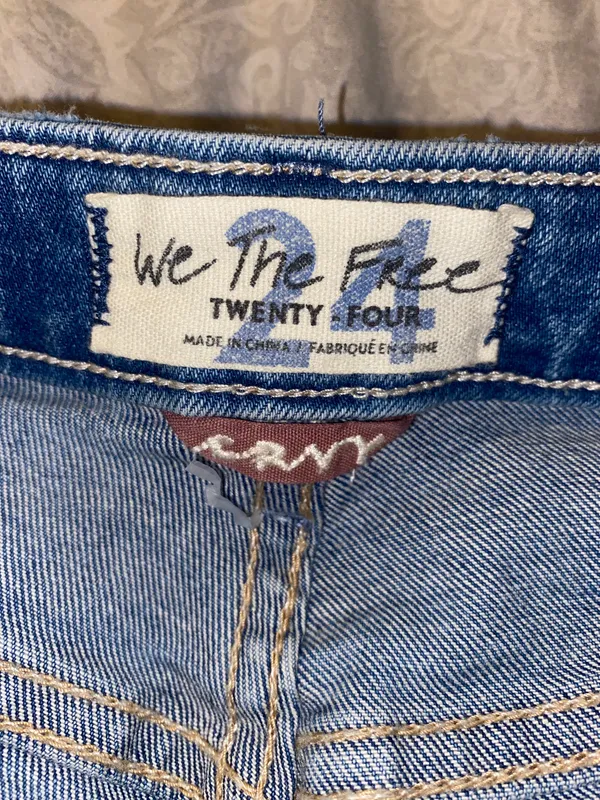 Free People Jean Shorts - Image 4
