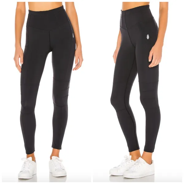 Free People X FP Movement Keep It Up Leggings In Black Size Small - Image 13