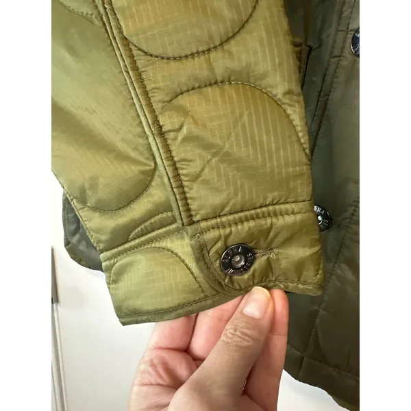 Free People x Alpha Industries Insulated Chore Coat Green Size XS‎ NWT - Image 9