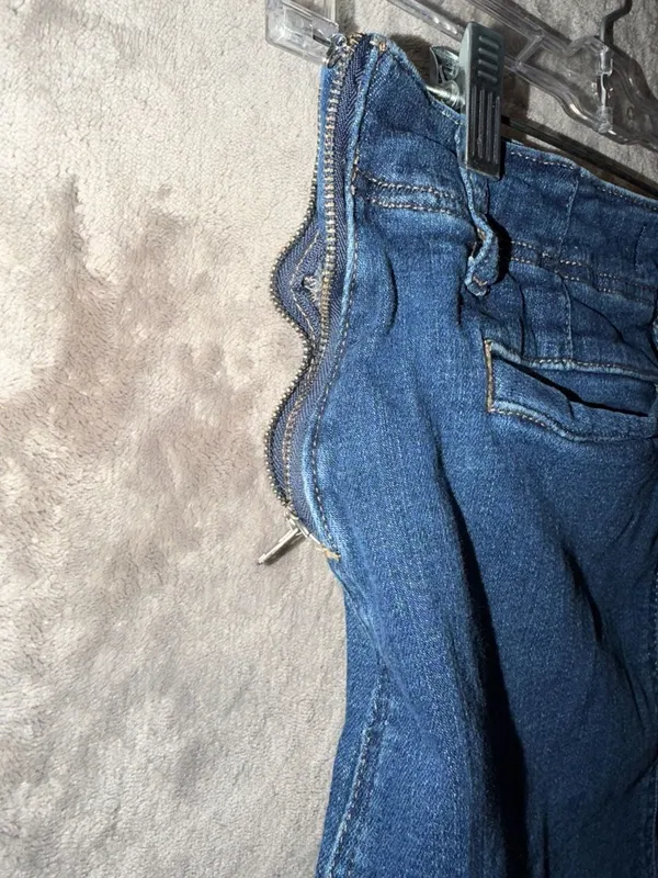 We The Free Daylight Denim Mini Skirt Size 25 Blue - Image 8
