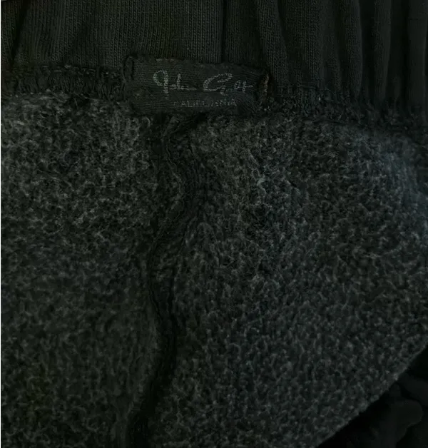 Brandy Melville Sweatpants Black John Galt - Image 3