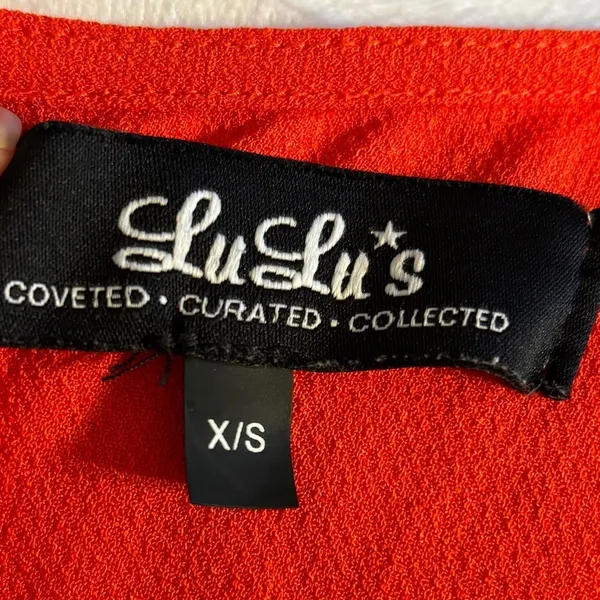 Lulu’s Red Blouse - Image 6