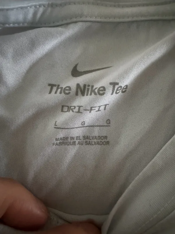 White Nike T-Shirt - Image 4