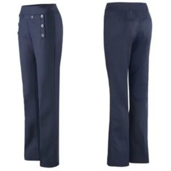 CAbi Mariner Trouser | Sailor Pants in Navy #5077 - Image 5