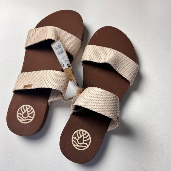 Freewaters Women’s Double Strap Supreem La Jolla Oatmeal Sandal Sz 9 - Image 3