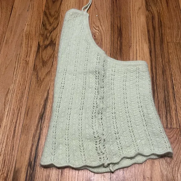 Liu Jo Angora Blend Knit Halter Top Size S - Image 4