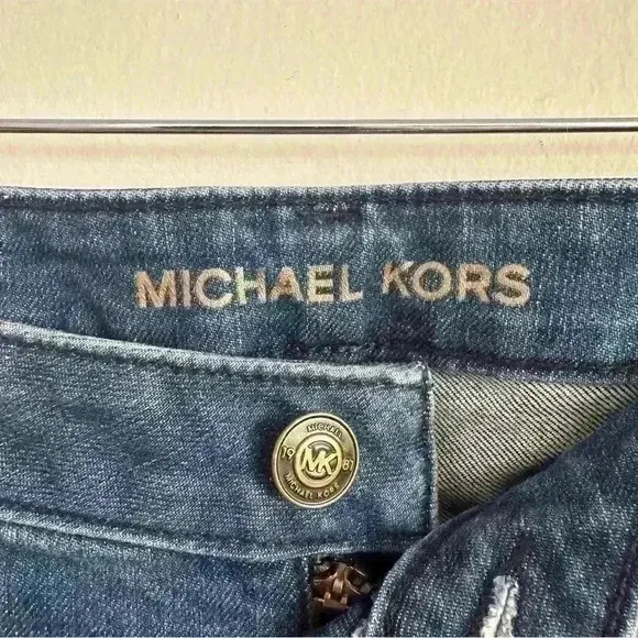 Michael Kors Skinny Blue Jeans Size 10‎ Stretch Women - Image 3