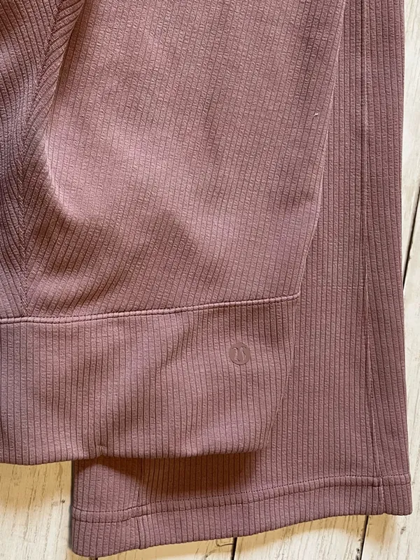 Lululemon Ribbed Softstreme Flared Pant *Regular - Twilight Rose Size 4 - Image 5