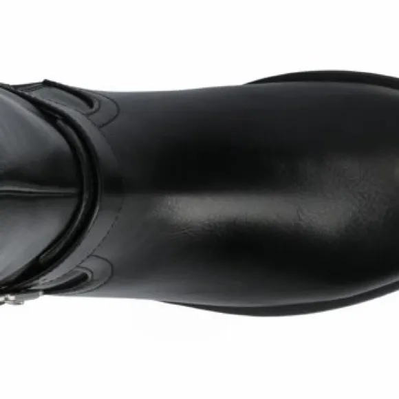 Journee Collection Sonny Knee High Wide Calf Boots in Black, Size 10 WC - Image 7