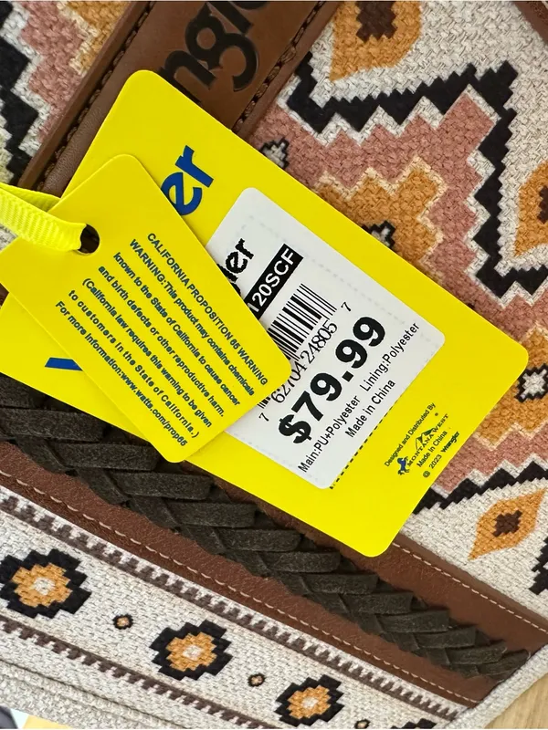 903. Wrangler chevron med purse nwt $79ret - Image 3