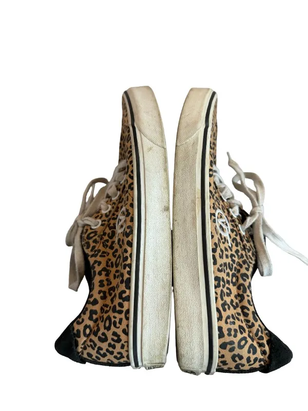 Vans Sport Vulc Sneakers Tennis-Shoes Lace-Up Animal Print Skater Classic Size 8 - Image 8