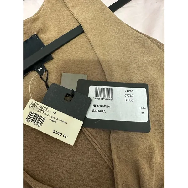 NWT HÔTEL PARTICULIER LONG JERSEY DRESS SAHARA Size M - Image 10