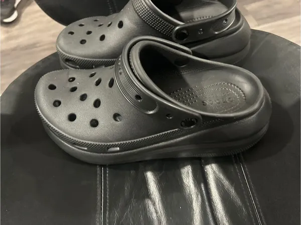 CROCS Black Slip-On Clog Sole - Image 3