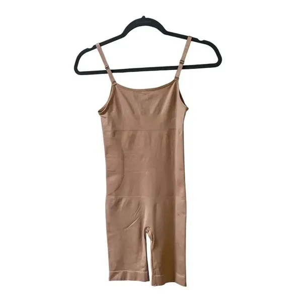 Shapermint Essentials full shaper tank and short beige sz small - Image 2