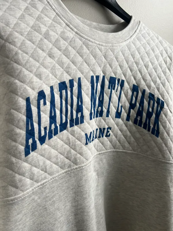 Blue 84 Acadia National Park Crewneck Sweatshirt - Image 2