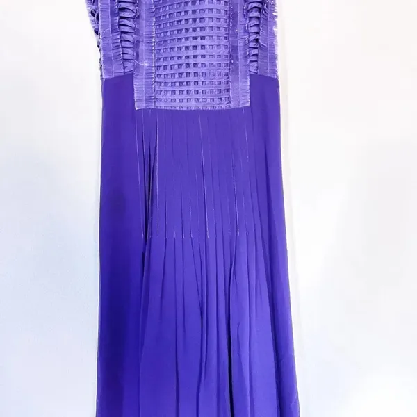 Sachin and Babi Women's Purple Long Evening Dress‎ Small - Image 7