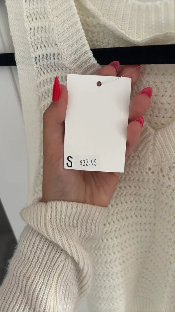 Final Touch short sleeve sweater - Image 2