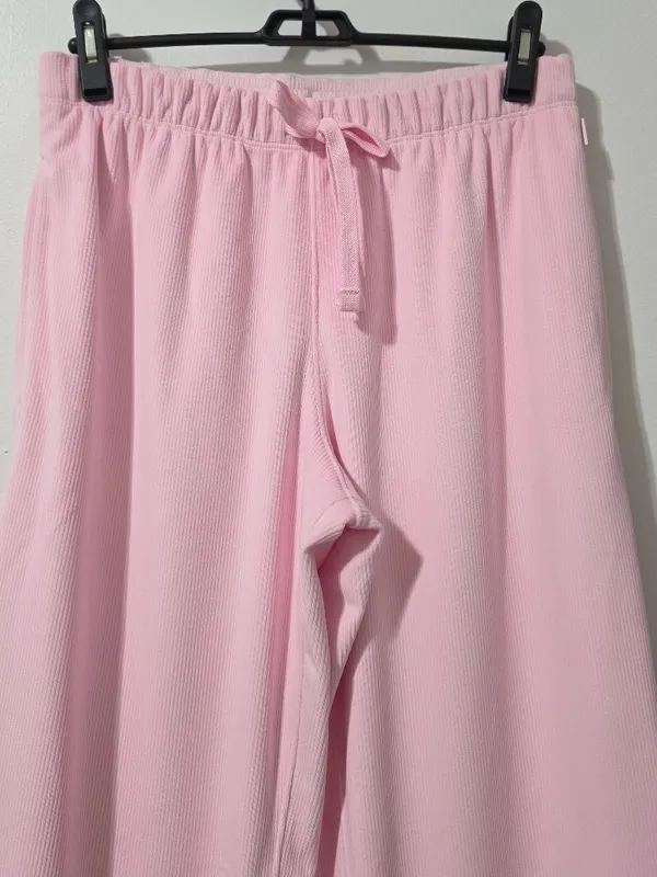 Abercrombie & fitch YPB Restore Wide Leg Pant - Baby Pink - Size S / Short - Image 4