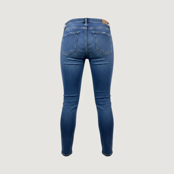 American Eagle High Rise Jegging Womens 10‎ Regular Blue Stretch Denim Jeans - Image 2