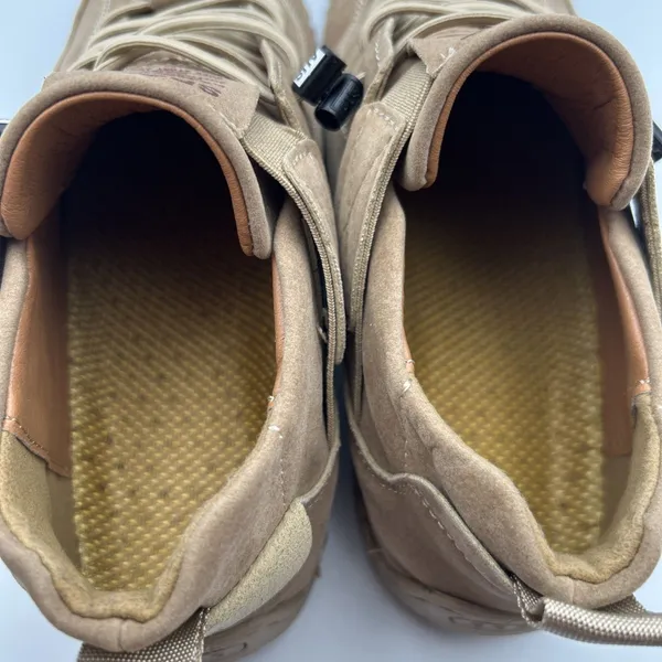 Faux Leather Slip On Shoes Comfort Loafers Tan Women’s 7.5 - Image 9