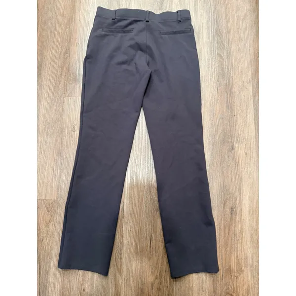 Quince Ultra-Stretch Ponte Straight Leg Pants Charcoal Grey Womens Size Medium‎ - Image 3