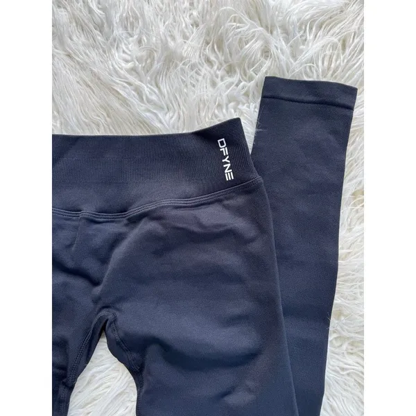 DFYNE Impact Leggings Midnight Black Size Small - Image 7