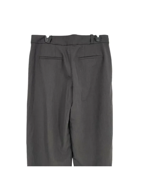 House Of CB London Wide Leg Dark Gray Pants Size Medium NWOT Minimalist Chic - Image 4