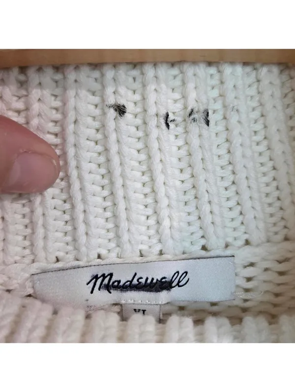 Madewell Ribbed Cotton Turtleneck Sweater in Stripe - Image 5