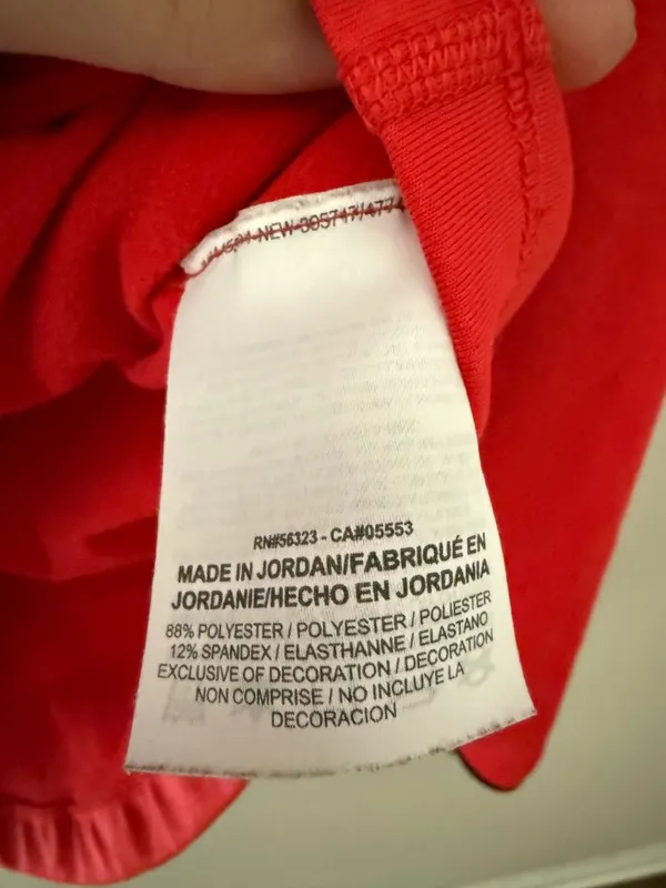 Nike Dri-FIT Floral Jacquard Half Zip Running Pullover Women’s S Red - Image 7