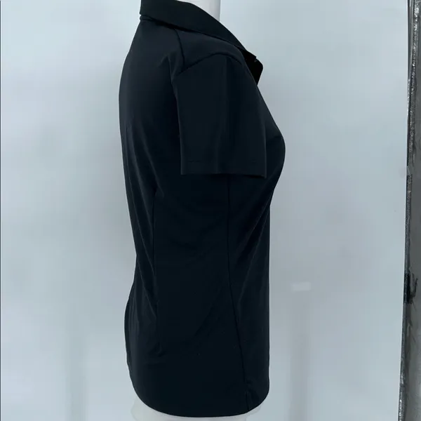 Nike Golf Tour Performance Women's Black Button Down Shirt Size Small - Image 5