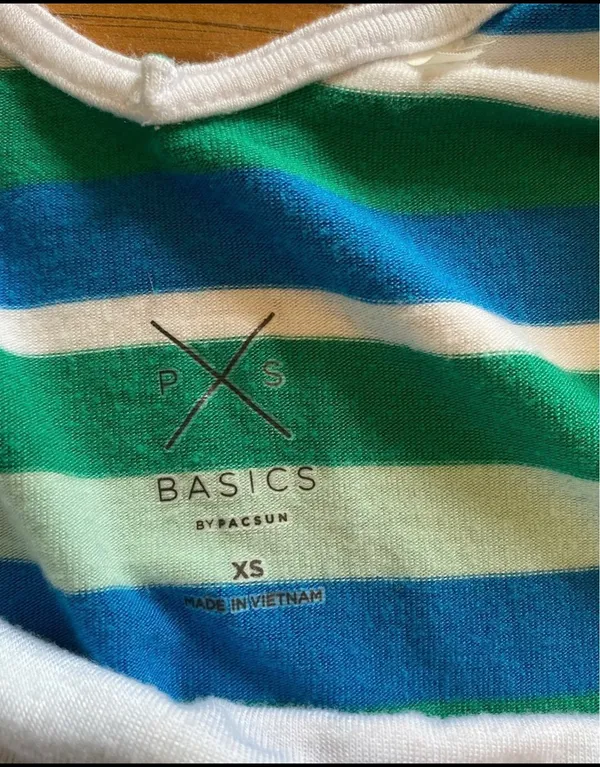 PacSun PS Basics Striped Crop Top - Image 3