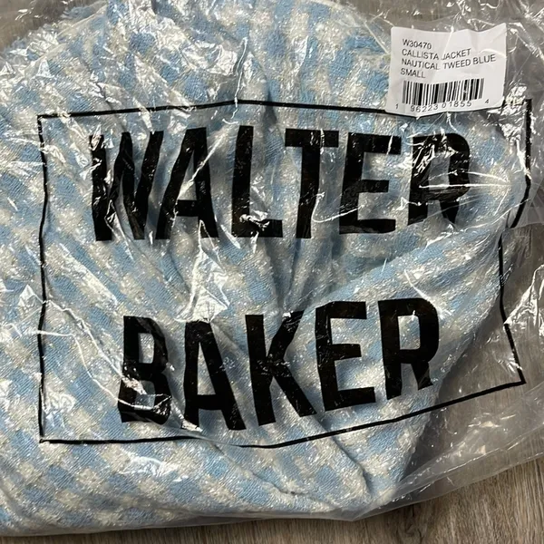Walter Baker Callista Tweed Jacket Size Small - Image 15