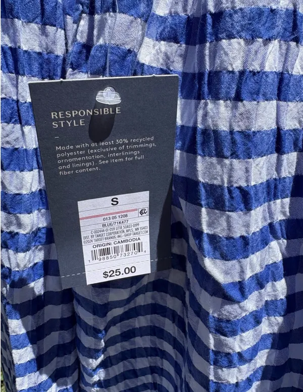 Universal Threads blue gingham set - Image 5