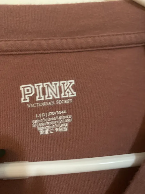 PINK red long sleeve - Image 3