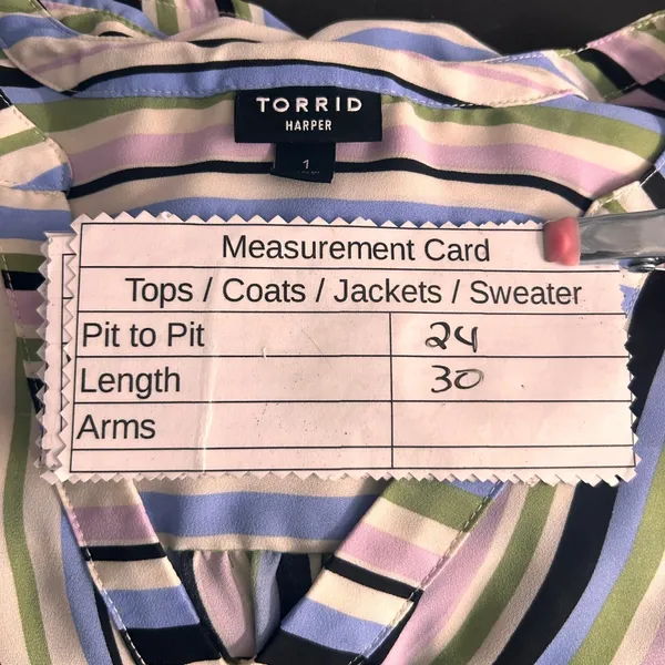 Torrid Harper‎ Popover Blouse 1X - Image 8