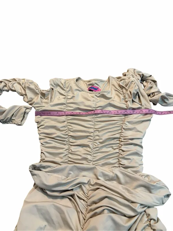 EDIKTED dollie ruched mini dress - Image 3