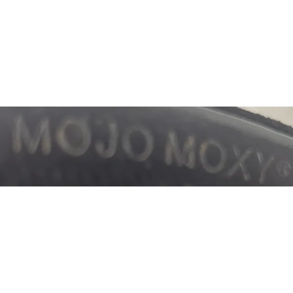 Mojo Moxy Black Suede Leather Mid Calf Tan Embroidered Decorative Panels Size 7W - Image 6
