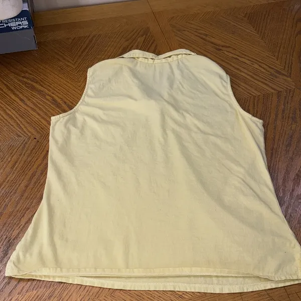 Together tank with collar Yellow Size M - Image 3