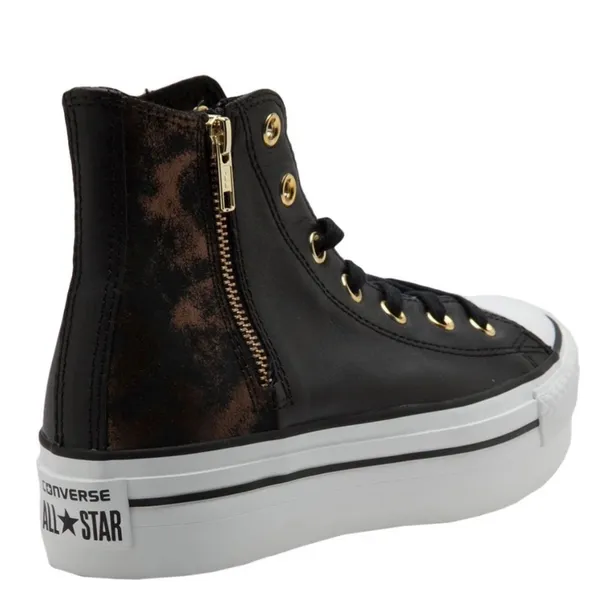 Converse Chuck Taylor All-Star Lift Platform Sneakers Black Women Size 7 540254C - Image 2