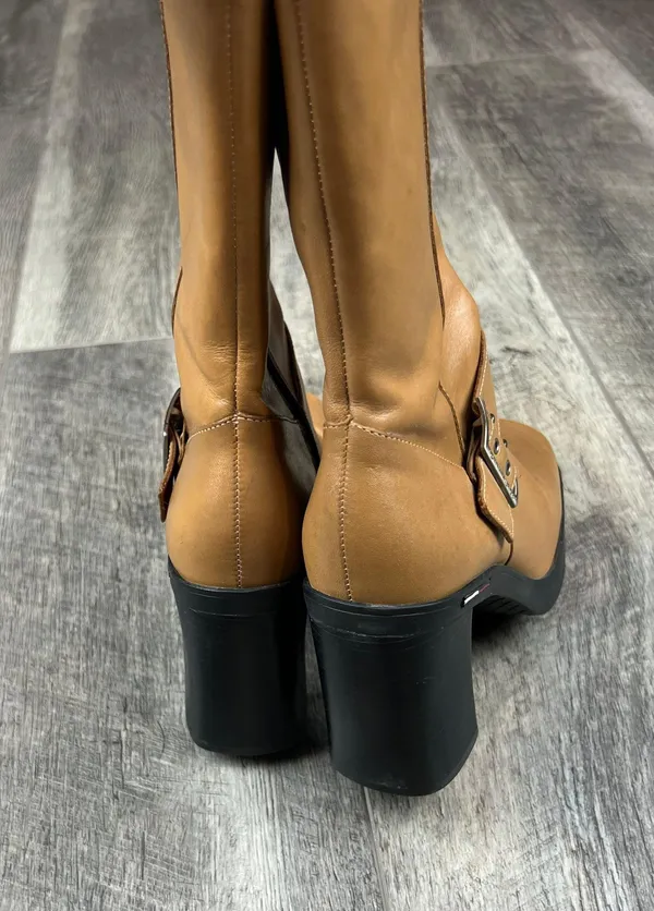 Tommy Hilfiger Brown Y2K Boots - Image 9