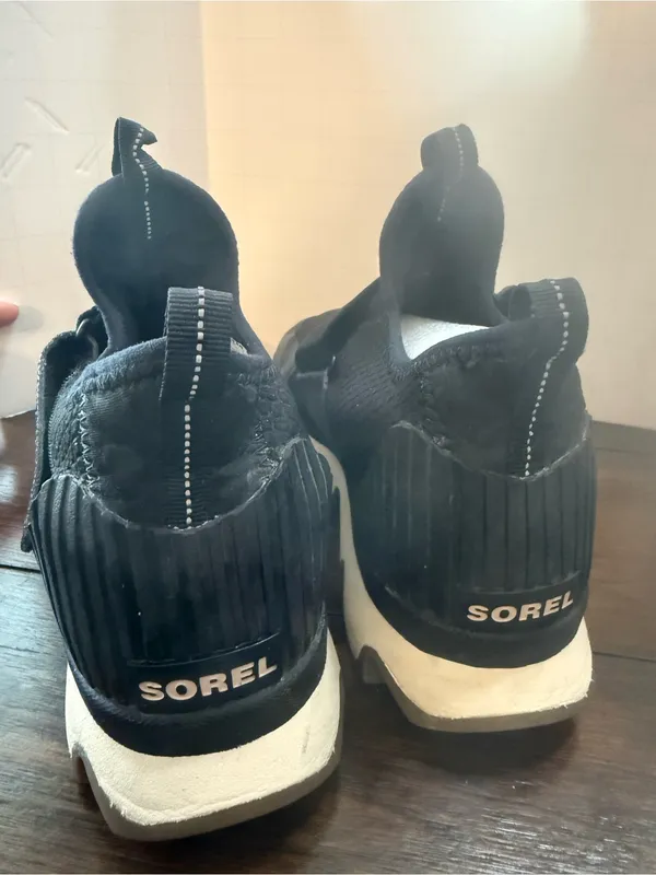 SOREL Alpine Tundra Kinetic ATHLETIC Shoes Sneakers size 8.5 Black - Image 3