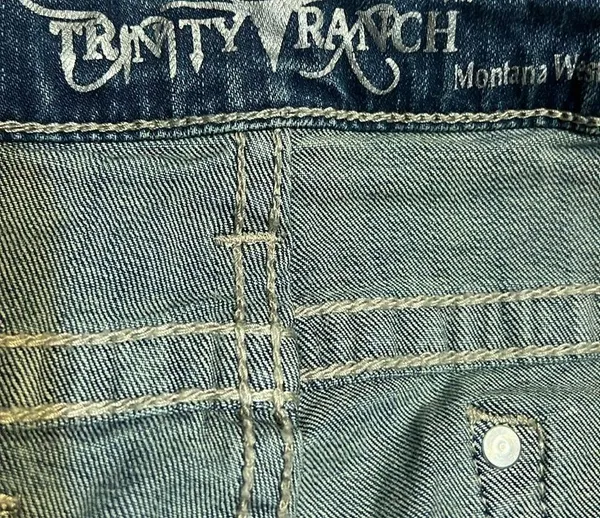 Trinity Ranch Montana West Boot Cut  size 30 - Image 6